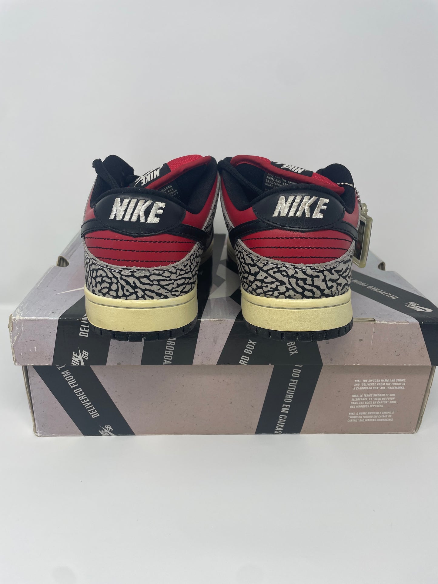 Supreme Dunk Low Red Cement