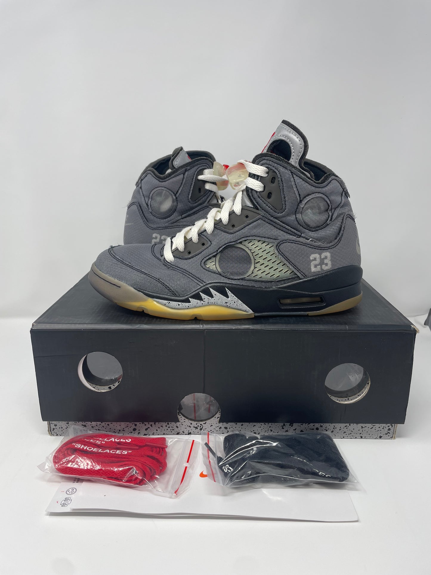 Off White Jordan 5 Muslin