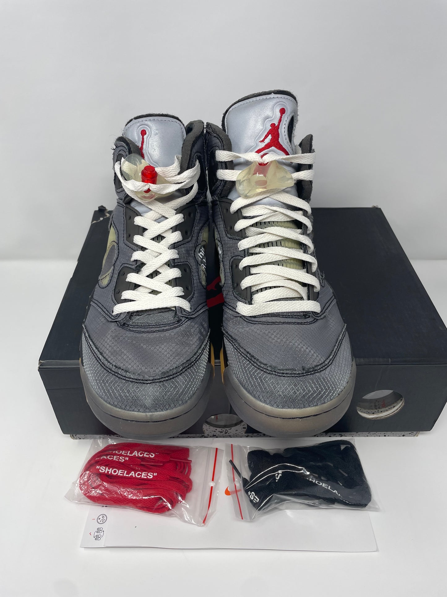 Off White Jordan 5 Muslin