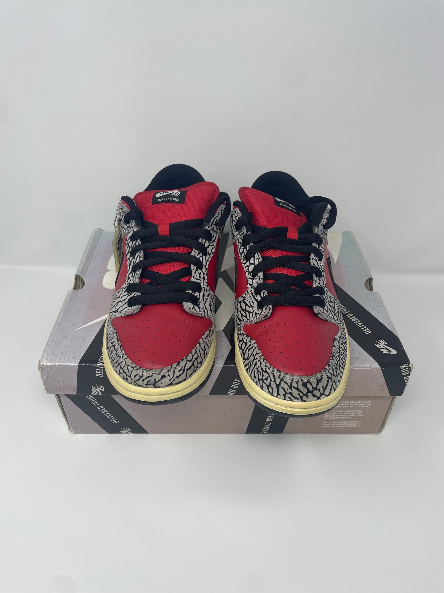 Supreme Dunk Low Red Cement