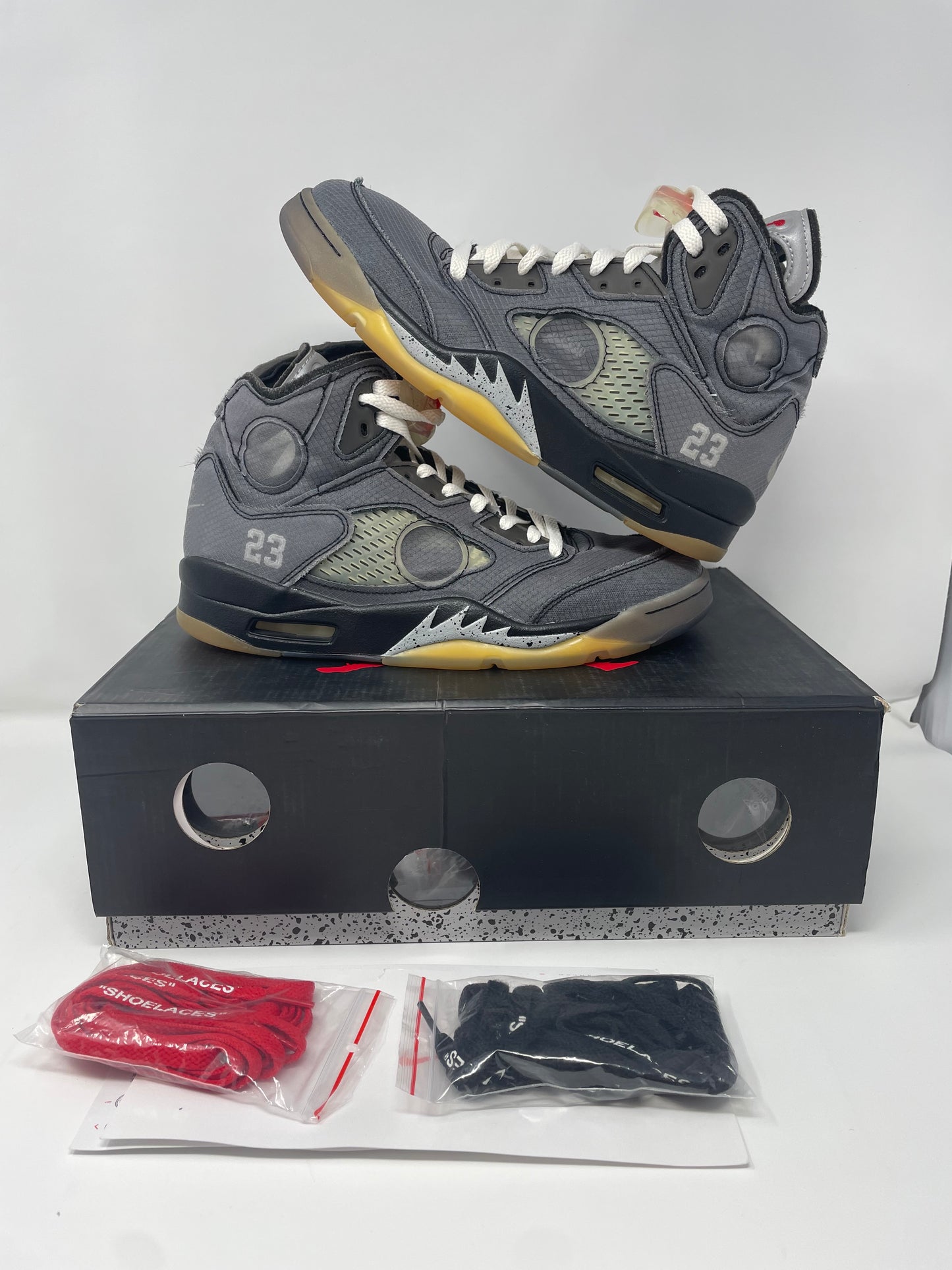 Off White Jordan 5 Muslin