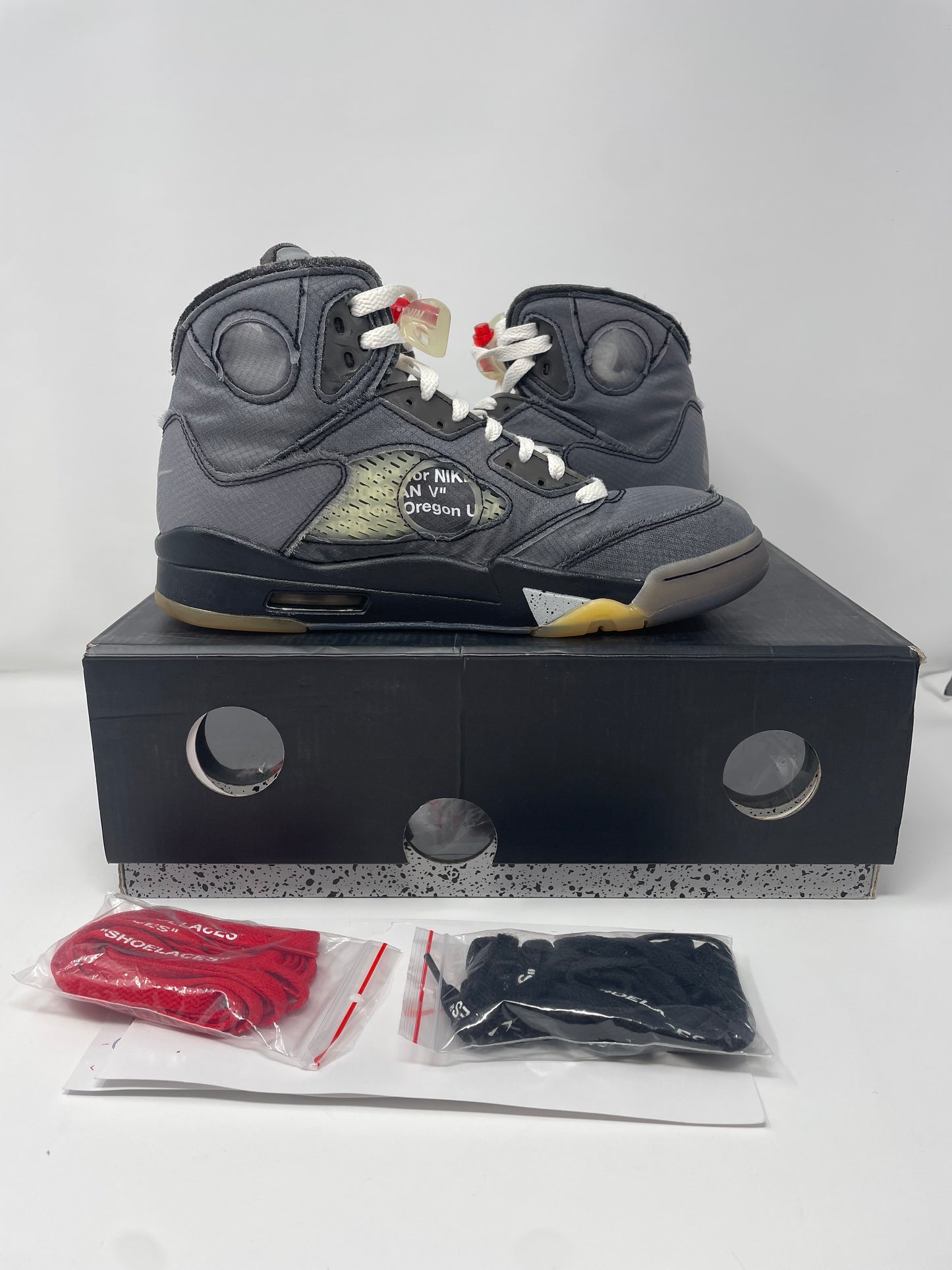 Off White Jordan 5 Muslin