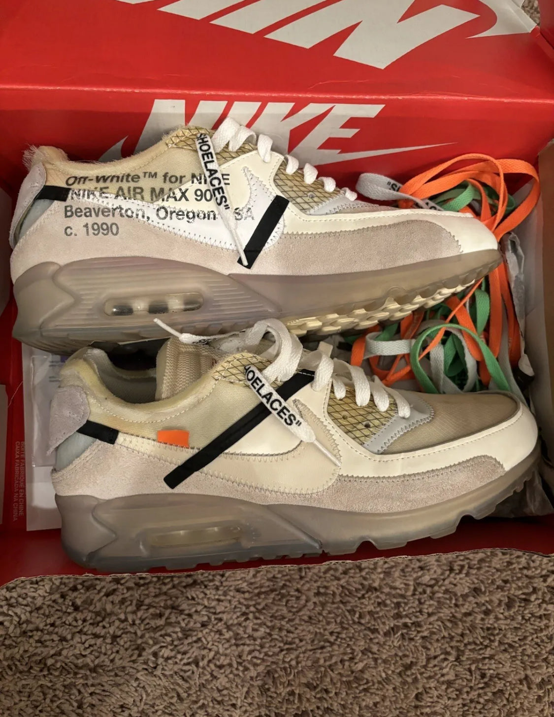 Off White X Air Max 90 “THE TEN”