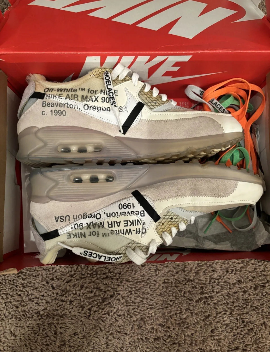 Off White X Air Max 90 “THE TEN”