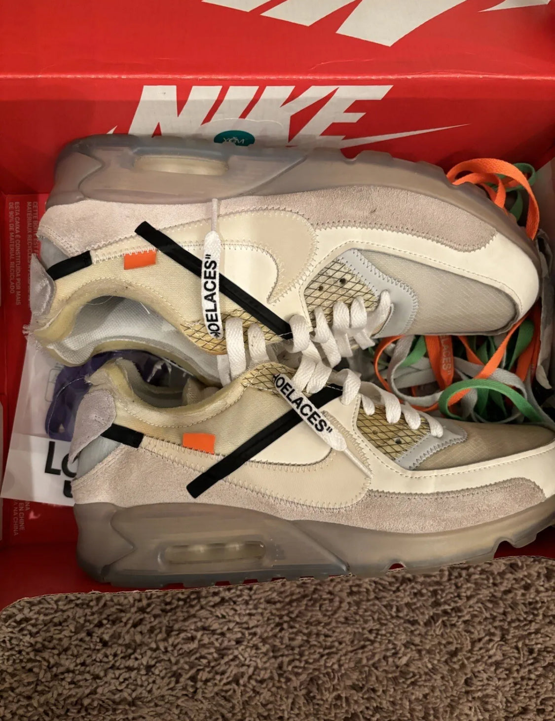 Off White X Air Max 90 “THE TEN”